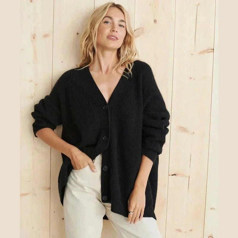 Miss | Blazer Dames Herfst/Winter Oversized Open - Wolmix - Miss Madera MIS-B05ZFO