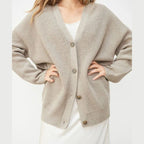 Miss | Blazer Dames Herfst/Winter Oversized Open - Wolmix - Miss Madera MIS-N01JO3