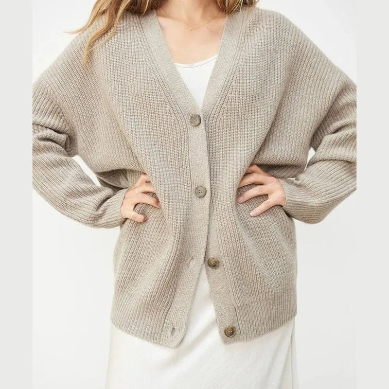 Miss | Blazer Dames Herfst/Winter Oversized Open - Wolmix - Miss Madera MIS-N01JO3