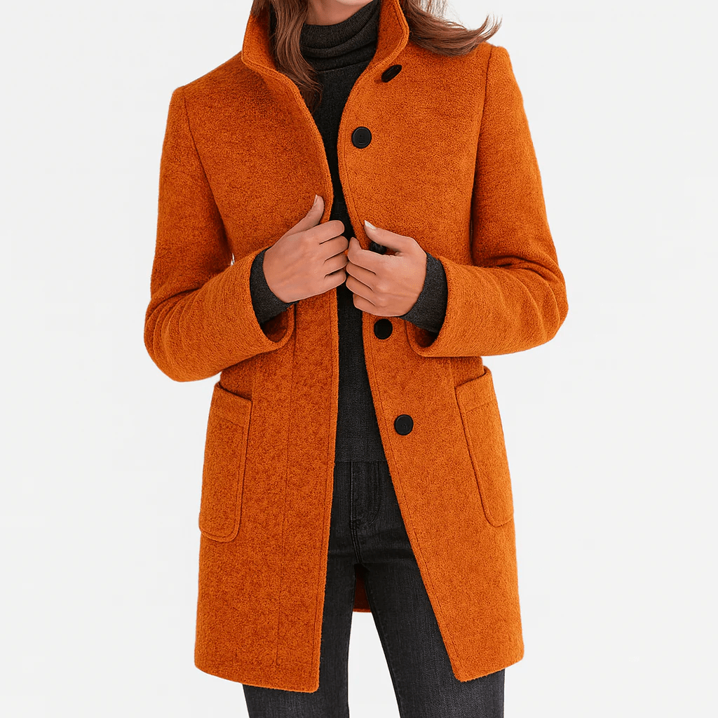 Miss | Blazer Dames Herfst/Winter Straight Fit - Wolmix - Miss Madera MIS-FS316M