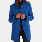 Miss | Blazer Dames Herfst/Winter Straight Fit - Wolmix - Miss Madera MIS-TFWK4N