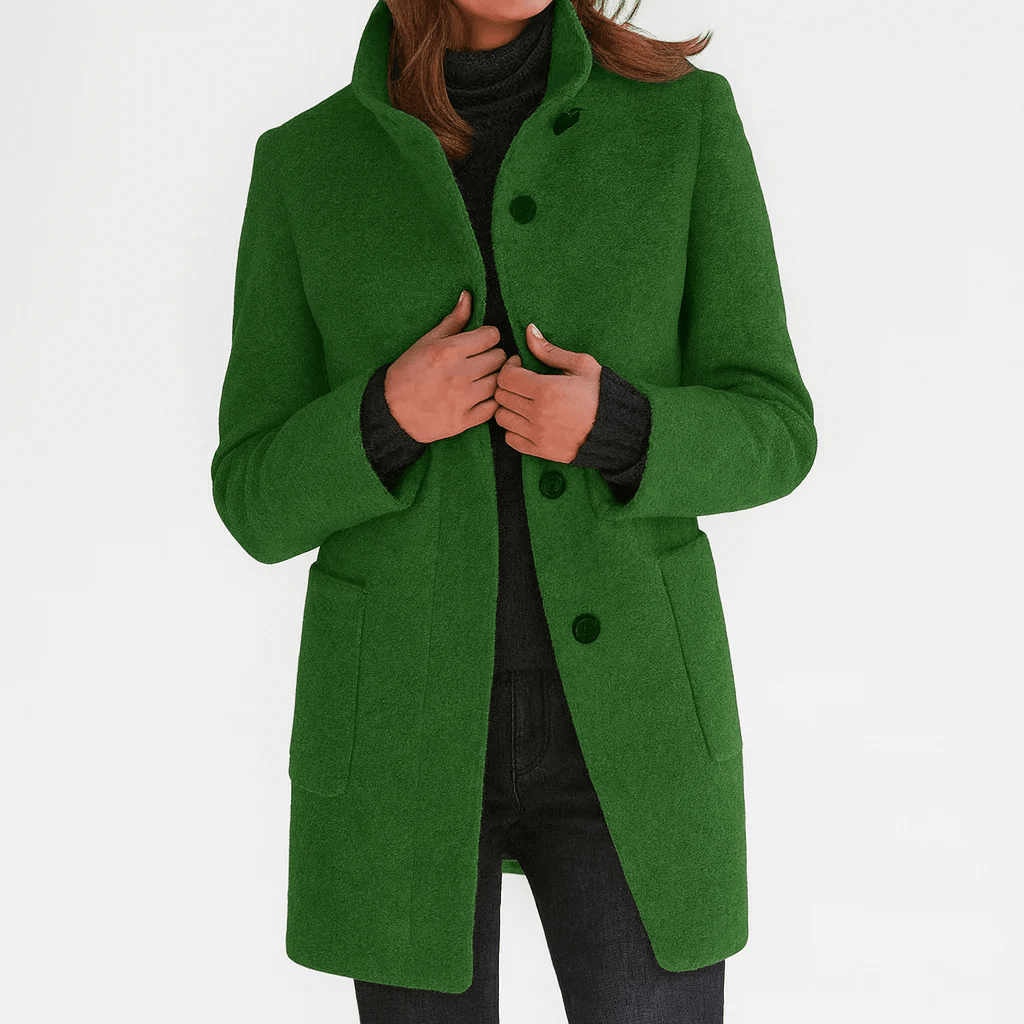 Miss | Blazer Dames Herfst/Winter Straight Fit - Wolmix - Miss Madera MIS-83SVZ6