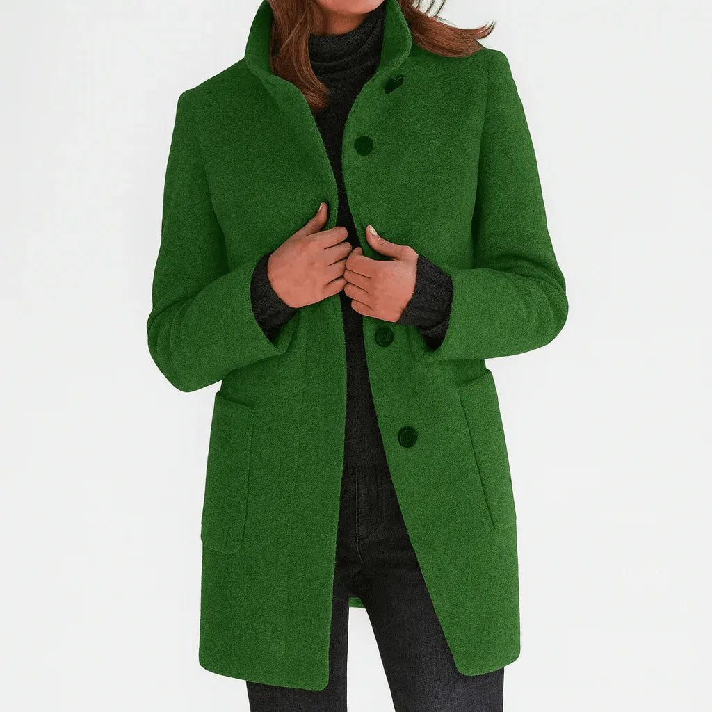 Miss | Blazer Dames Herfst/Winter Straight Fit - Wolmix - Miss Madera MIS-83SVZ6