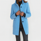 Miss | Blazer Dames Herfst/Winter Straight Fit - Wolmix - Miss Madera MIS-0G5G35