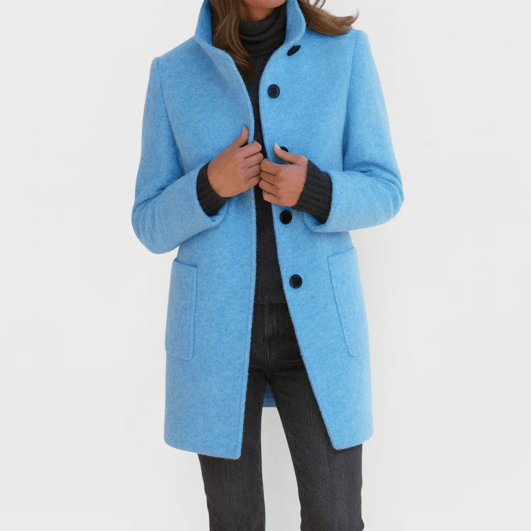 Miss | Blazer Dames Herfst/Winter Straight Fit - Wolmix - Miss Madera MIS-0G5G35