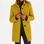 Miss | Blazer Dames Herfst/Winter Straight Fit - Wolmix - Miss Madera MIS-RW3E1K