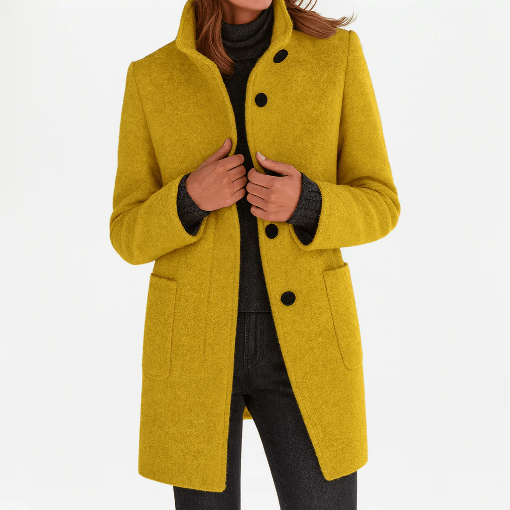 Miss | Blazer Dames Herfst/Winter Straight Fit - Wolmix - Miss Madera MIS-RW3E1K