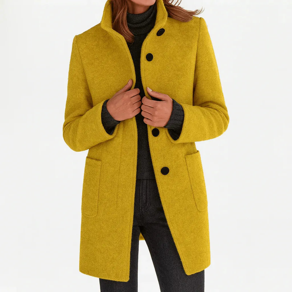 Miss | Blazer Dames Herfst/Winter Straight Fit - Wolmix - Miss Madera MIS-RW3E1K