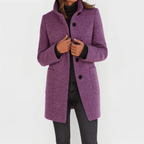 Miss | Blazer Dames Herfst/Winter Straight Fit - Wolmix - Miss Madera MIS-CYPJ3M