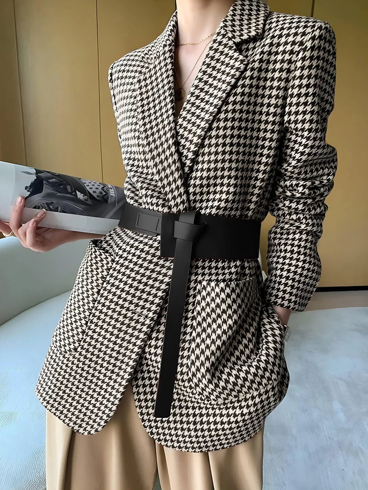 Miss | Blazer Dames Modern - Polyester - Miss Madera MIS-3D0D85