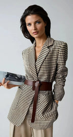 Miss | Blazer Dames Modern - Polyester - Miss Madera MIS-BF8DD4