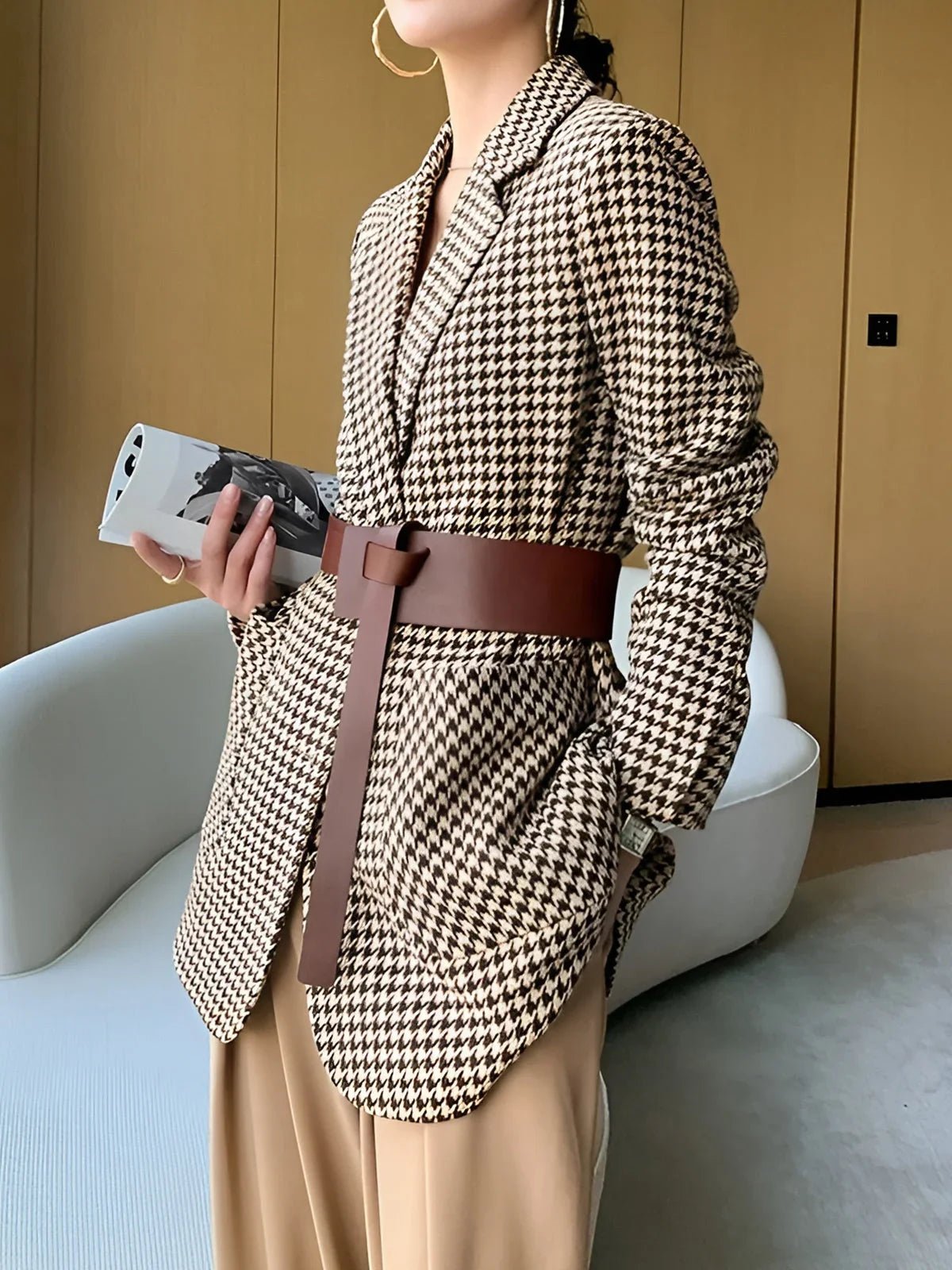 Miss | Blazer Dames Modern - Polyester - Miss Madera MIS-BF8DD4