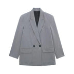 Miss | Blazer Dames Oversized Lapel - Polyester - Miss Madera MIS-WSOYP1