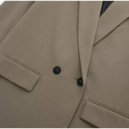 Miss | Blazer Dames Oversized Lapel - Polyester - Miss Madera MIS-JRXLNR