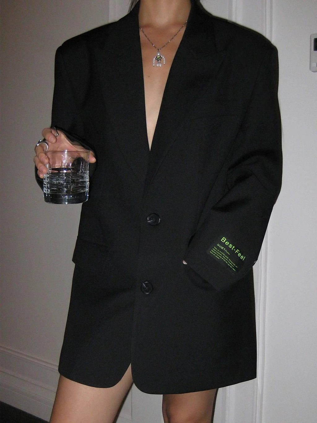 Miss | Blazer Dames Oversized - Polyester - Miss Madera