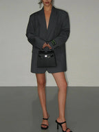 Miss | Blazer Dames Oversized - Polyester - Miss Madera