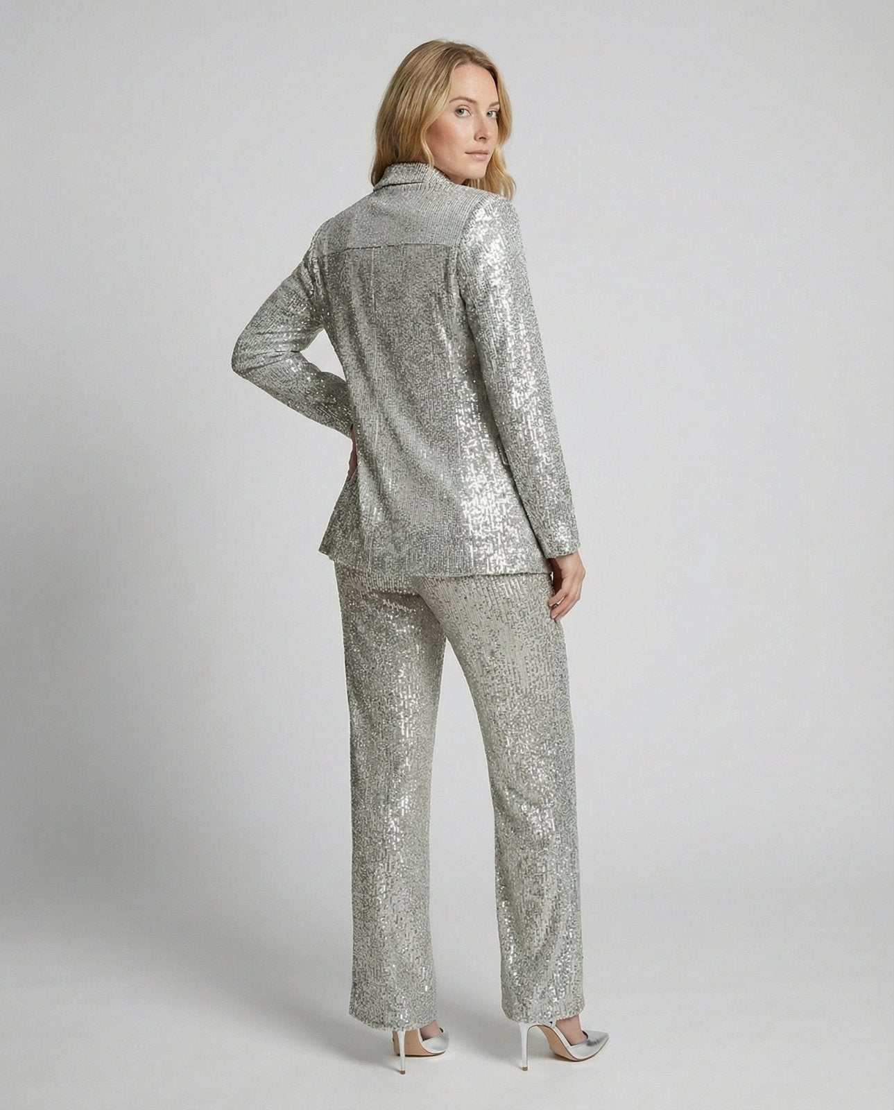 Miss | Blazer Dames Pailletten Loose Fit Avond - Polyester - Miss Madera MIS-OGQ9NW