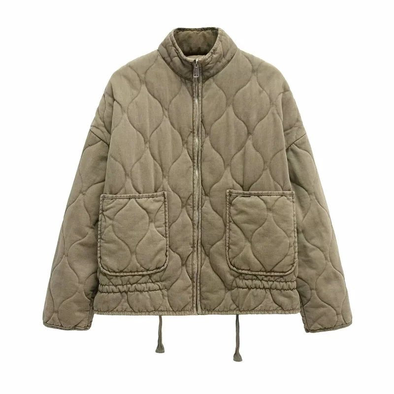 Miss | Blazer Dames Rechte Pasvorm Lang Gewatteerd - Synthetisch - Miss Madera MIS-IKVA86