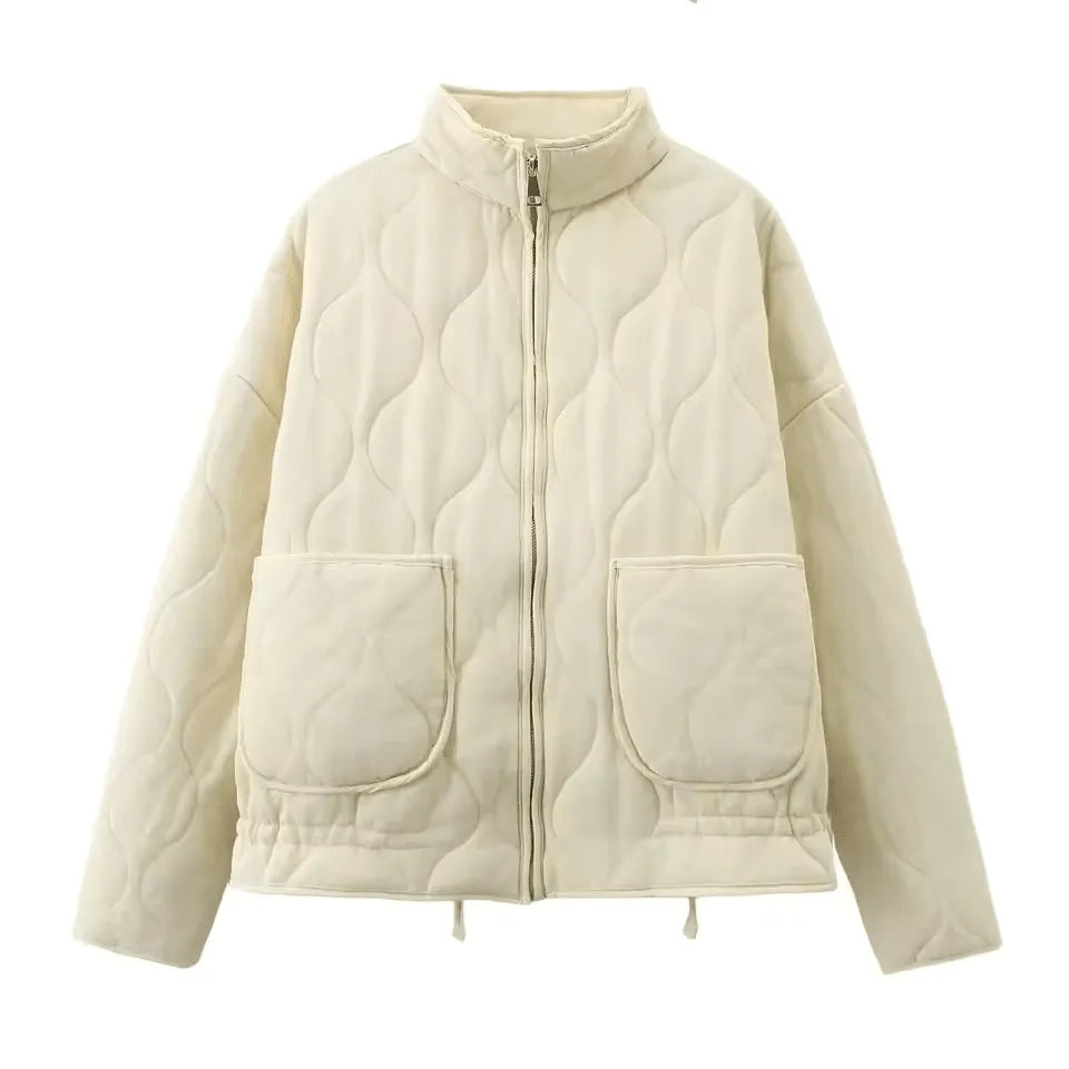 Miss | Blazer Dames Rechte Pasvorm Lang Gewatteerd - Synthetisch - Miss Madera MIS-3HVSE1