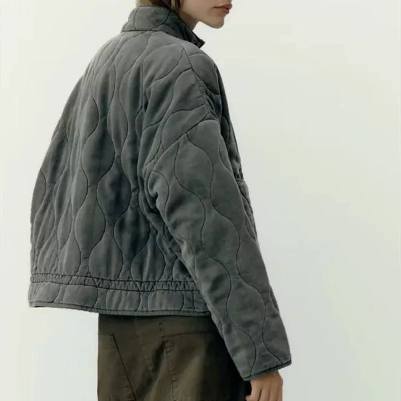 Miss | Blazer Dames Rechte Pasvorm Lang Gewatteerd - Synthetisch - Miss Madera MIS-IKVA86
