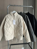 Miss | Blazer Dames Rechte Pasvorm Lang Gewatteerd - Synthetisch - Miss Madera MIS-O651GW