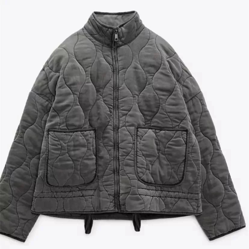 Miss | Blazer Dames Rechte Pasvorm Lang Gewatteerd - Synthetisch - Miss Madera MIS-K1G33V