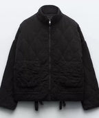 Miss | Blazer Dames Rechte Pasvorm Lang Gewatteerd - Synthetisch - Miss Madera MIS-O651GW