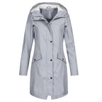 Miss | Blazer Dames Regenjas met Capuchon - Polyester - Miss Madera MIS-383VZ9