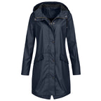 Miss | Blazer Dames Regenjas met Capuchon - Polyester - Miss Madera MIS-X8FHMF