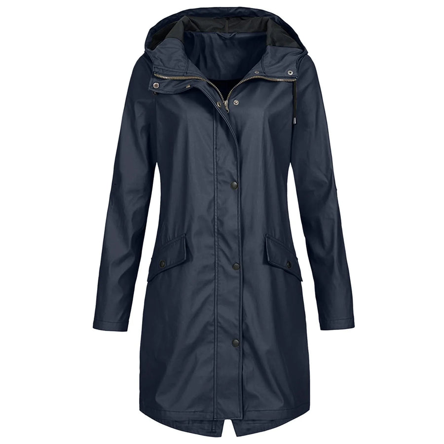 jas Dames Regenjas met Capuchon - Polyester