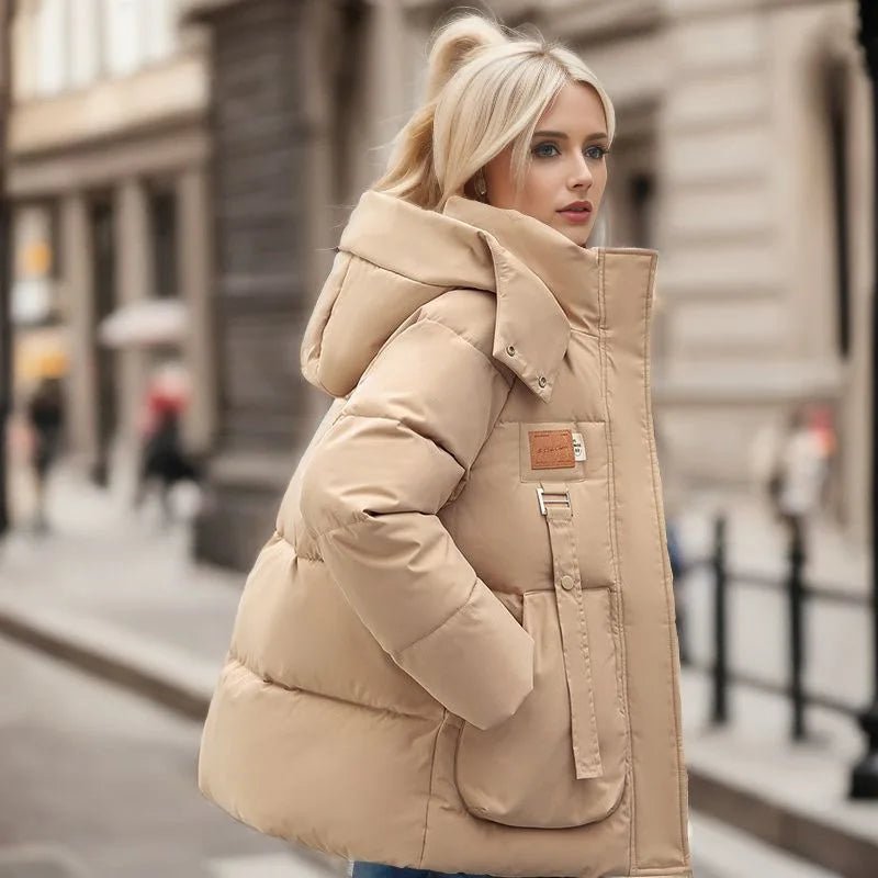 Miss | Blazer Dames Winter Gewatteerd Capuchon - Polyester - Miss Madera MIS-RIFTQL