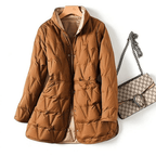 Miss | Blazer Dames Winter Midi Loose Fit - Nylon - Miss Madera MIS-D14W7X
