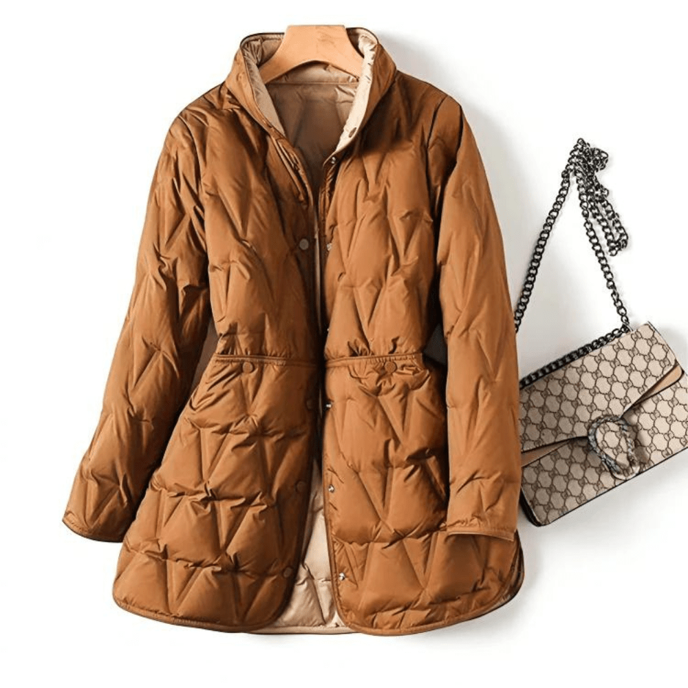 Miss | Blazer Dames Winter Midi Loose Fit - Nylon - Miss Madera MIS-D14W7X