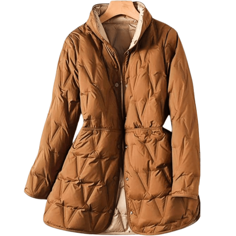 Miss | Blazer Dames Winter Midi Loose Fit - Nylon - Miss Madera MIS-D14W7X