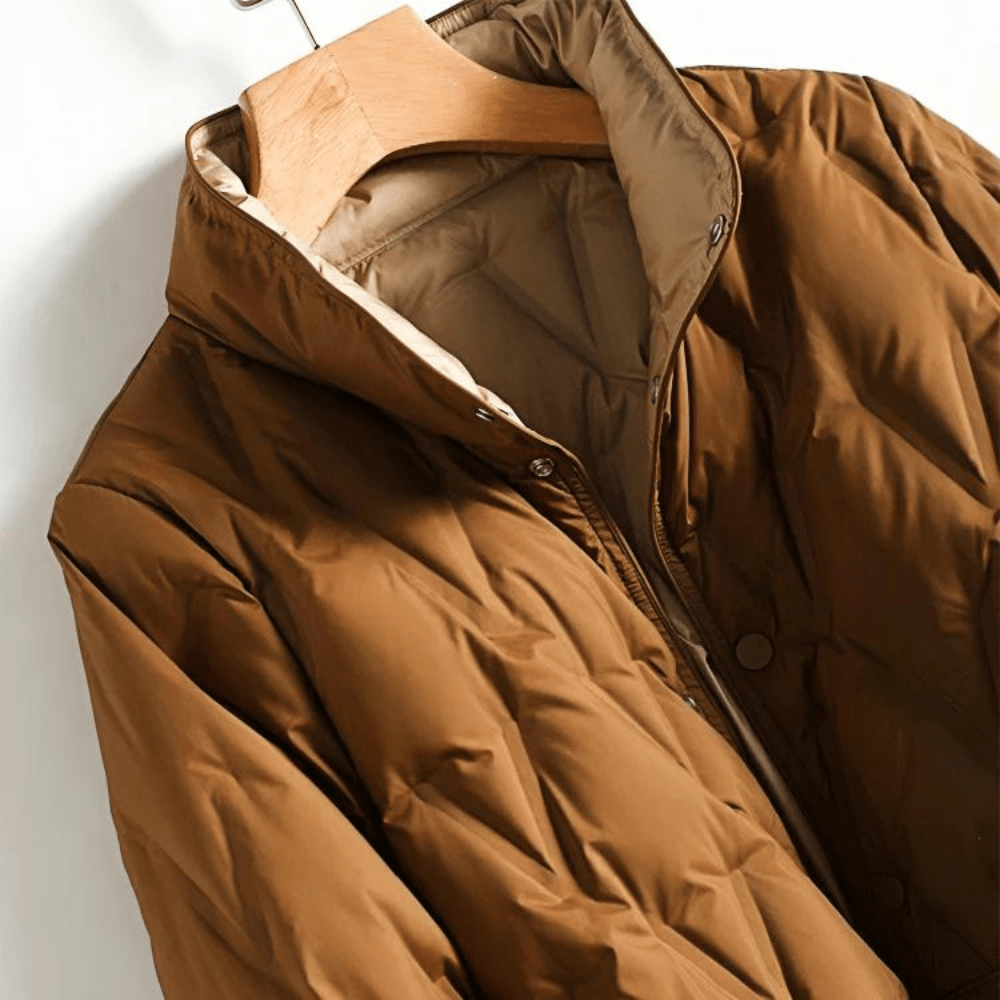 Miss | Blazer Dames Winter Midi Loose Fit - Nylon - Miss Madera MIS-D14W7X