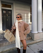 Miss | Blazer Dames Winter Oversize - Wol - Miss Madera MIS-BXJGY1