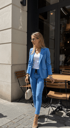 Miss | Blazer Set Dames Casual Chic - Polyester - Miss Madera