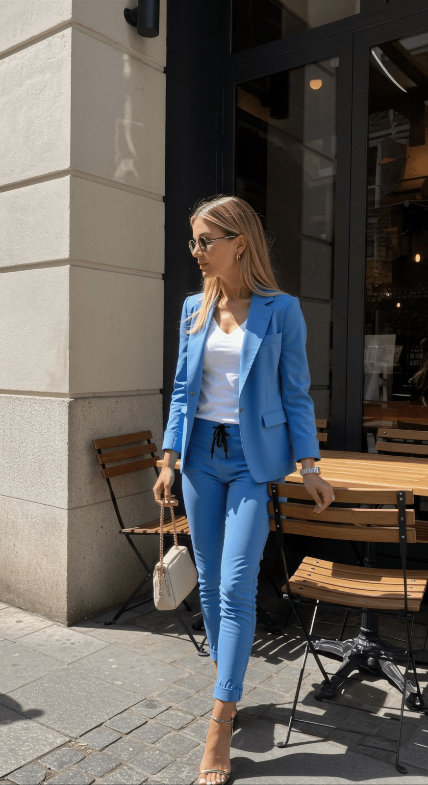 Miss | Blazer Set Dames Casual Chic - Polyester - Miss Madera