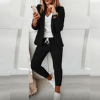 Miss | Blazer Set Dames Casual Chic - Polyester - Miss Madera