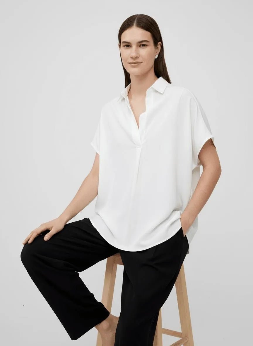 Miss | Blouse Dames Casual - Katoen - Miss Madera