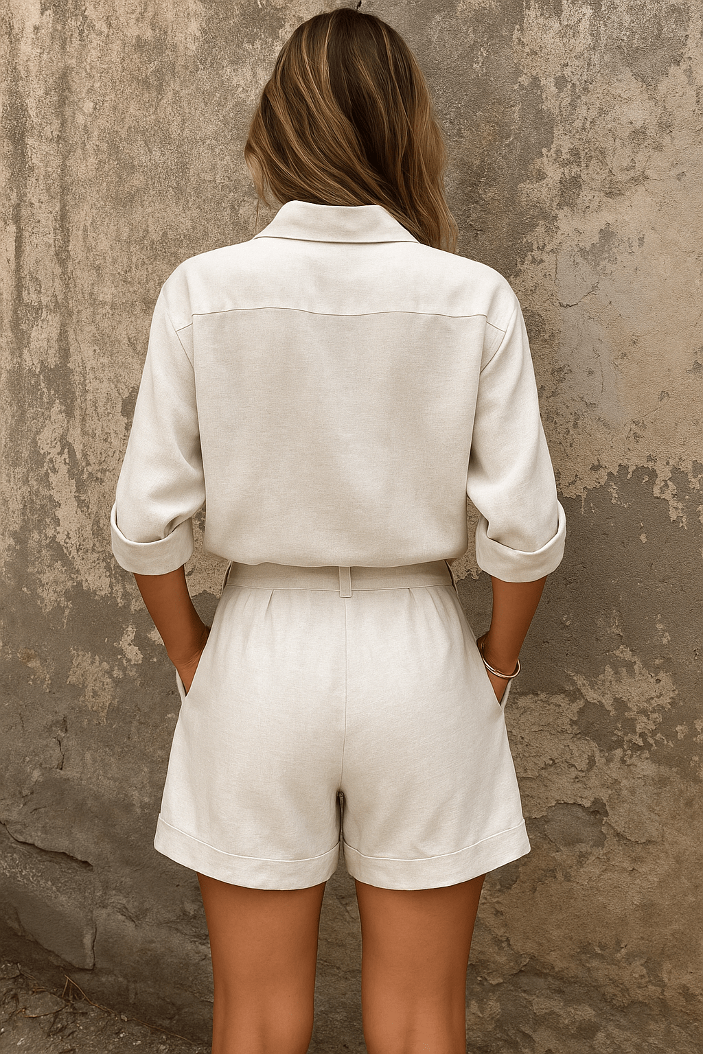 Miss | Blouse Dames Casual - Katoen - Miss Madera