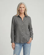 Miss | Blouse Dames Casual Relaxed Fit - Katoen - Miss Madera MIS-1I7LN2