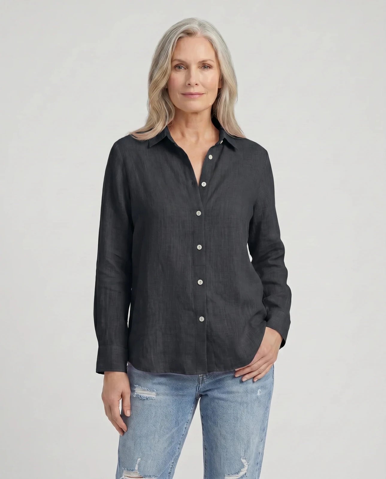 Miss | Blouse Dames Casual Relaxed Fit - Katoen - Miss Madera MIS-XLE3XL