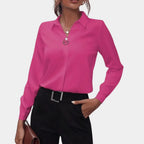 Miss | Blouse Dames Essential Regular Fit - Chiffon - Miss Madera MIS-ISOIS3