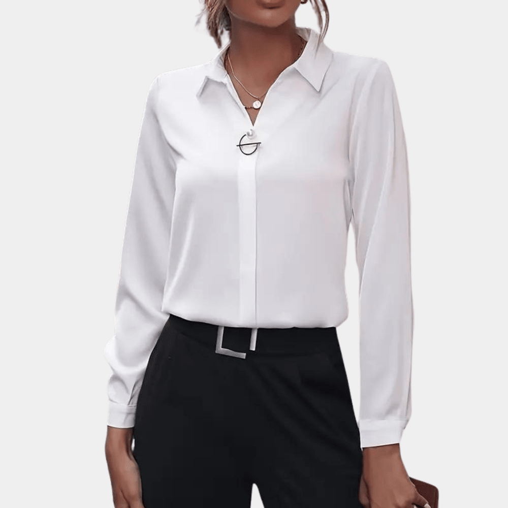 Miss | Blouse Dames Essential Regular Fit - Chiffon - Miss Madera MIS-9UWUXI