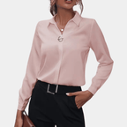 Miss | Blouse Dames Essential Regular Fit - Chiffon - Miss Madera MIS-U65HIR