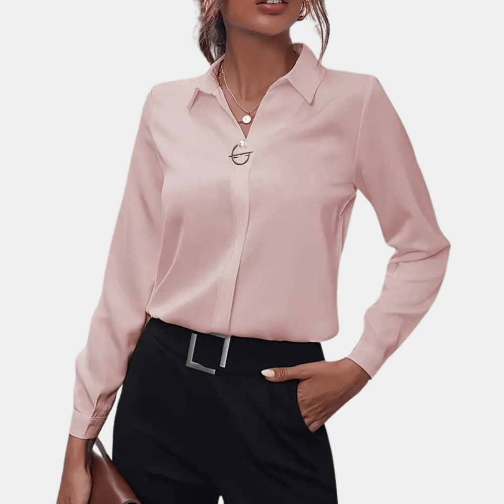 Miss | Blouse Dames Essential Regular Fit - Chiffon - Miss Madera MIS-U65HIR