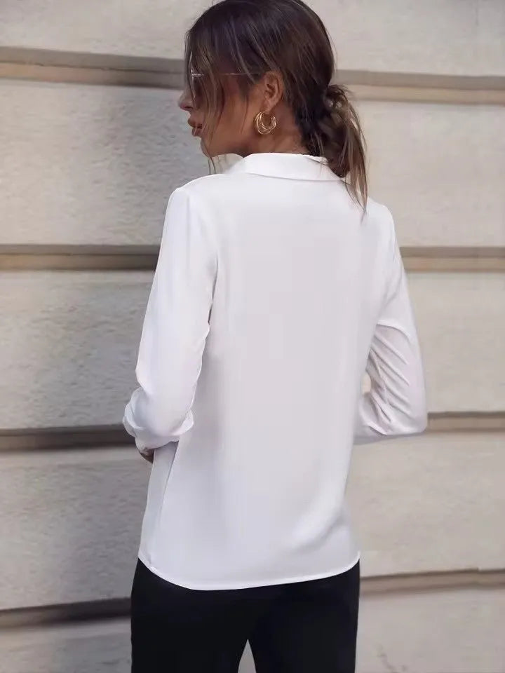Miss | Blouse Dames Essential Regular Fit - Chiffon - Miss Madera MIS-MVE03K