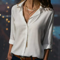 Miss | Blouse Dames Klassiek Losvallend Lange Mouwen - Viscose - Miss Madera MIS-N03HOY