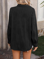 Miss | Blouse Dames Lange Mouwen Jacquard - Polyester - Miss Madera MIS-N36OMF